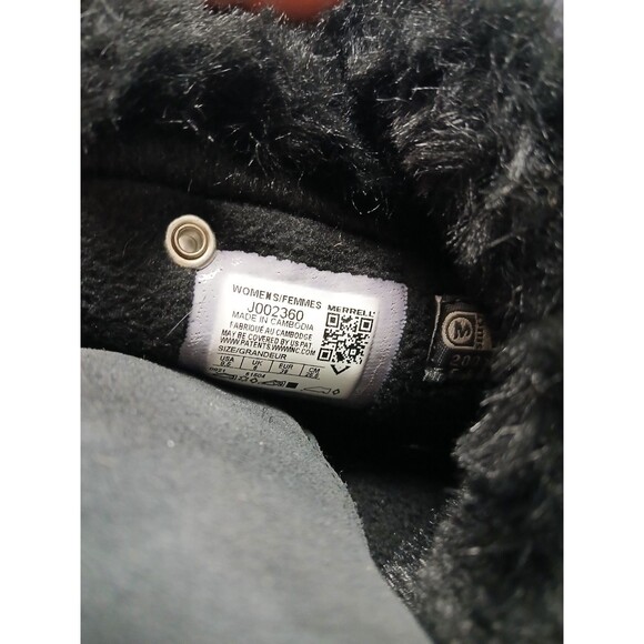 Merrell Yokota Polar Waterproof Boots  Black womens 8.5 J002360 - Picture 9 of 9